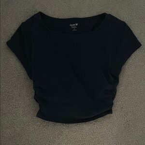 Old Navy Women's Black Short Sleeve Tee